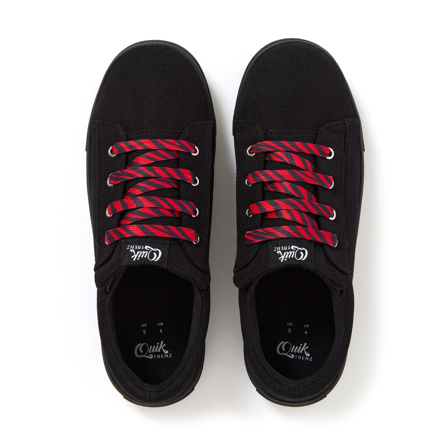 ZEBRA PRINT - BF Red and Black