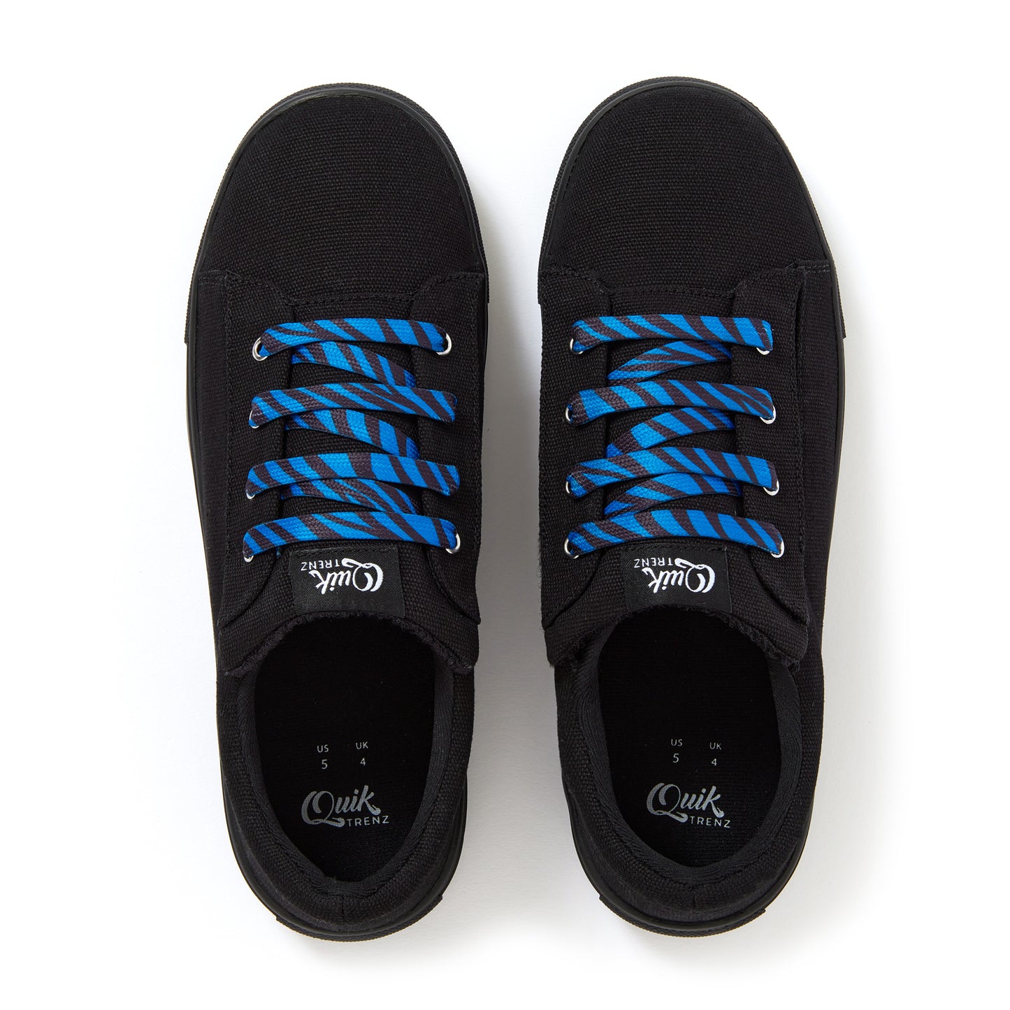 ZEBRA PRINT - BF Blue and Black