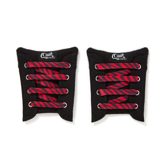 ZEBRA PRINT - BF Red and Black